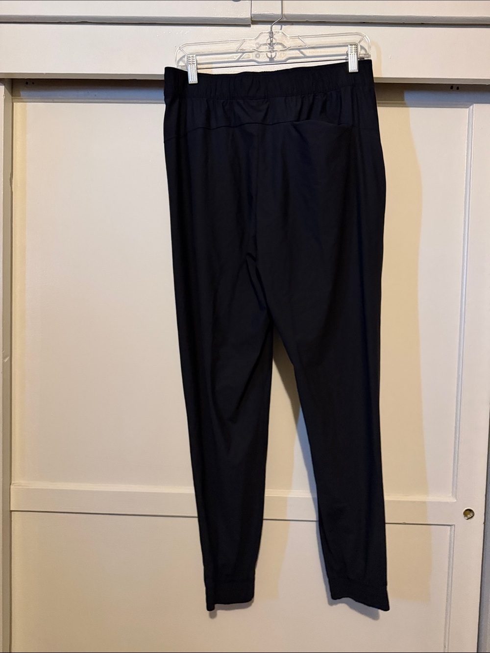 adidas Black Kids Jogger Sweatpants with White Logo - Picture 4 of 5